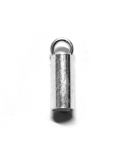 Cylindrical Cap 2.5mm Silver