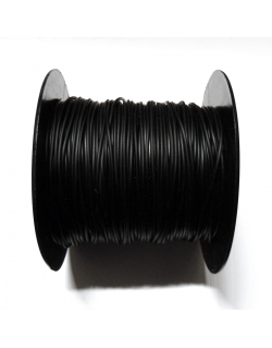 Rubber Cord 1.5mm - Black