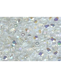 Faceted Glass Ball 4mm
