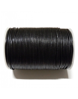Leather Cord 2mm - Black 102