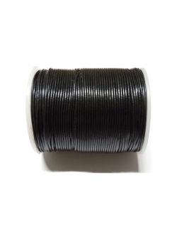 Leather Cord 1mm - Black 102