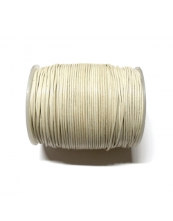 Leather Cord 2mm - White 104