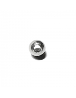 Silver 2.5mm Crimp Beads