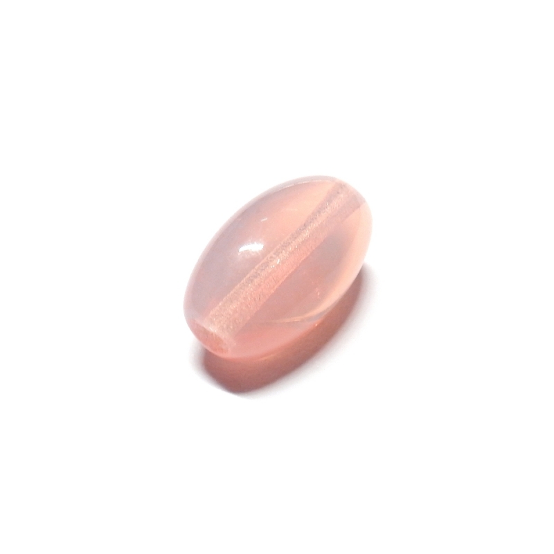 Glass Olive 7x11mm - Opal Light Pink