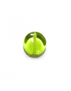 Pastilla Cristal 8x3mm - Verde Medio Transparente