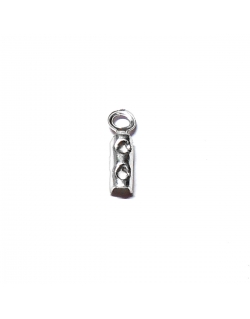 Silver 1.5mm Open Necklace Fitting