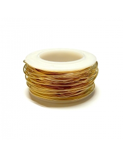Stainless Steel Wire 0.7mm - Gold Plated