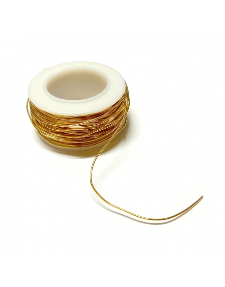 Stainless Steel Wire 0.7mm - Gold Plated